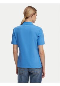 TOMMY HILFIGER - Tommy Hilfiger Polo 1985 WW0WW43224 Niebieski Regular Fit. Typ kołnierza: polo. Kolor: niebieski. Materiał: bawełna #3