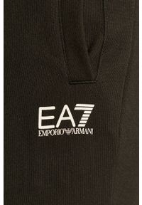 EA7 Emporio Armani - Spodnie. Kolor: czarny