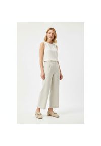 Półbuty damskie Hispanitas, ze skóry naturalnej z plecionym wykończeniem i wsuwanym krojem, beżowe, RHV264828 Marrakech-V26 Panna Soho-V26. Okazja: na co dzień. Kolor: beżowy. Szerokość cholewki: normalna. Wzór: ażurowy, aplikacja. Materiał: skóra. Sezon: lato. Obcas: na obcasie. Styl: casual, elegancki. Wysokość obcasa: niski #3