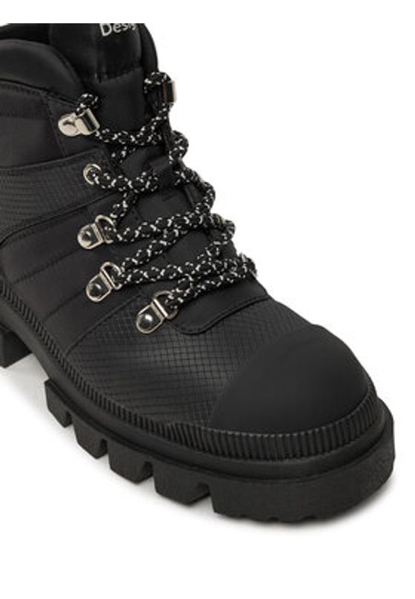 Desigual Trapery 24WSTY02 Czarny. Kolor: czarny. Materiał: materiał
