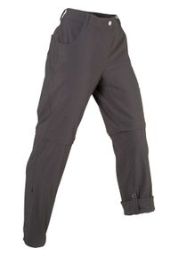 Spodnie trekkingowe funkcyjne z odpinanymi nogawkami bonprix szary. Kolor: szary #1