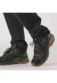 salomon - Buty trekkingowe męskie Salomon X Reveal Chukka Cswp 2. Kolor: czarny, zielony. Sport: turystyka piesza #2