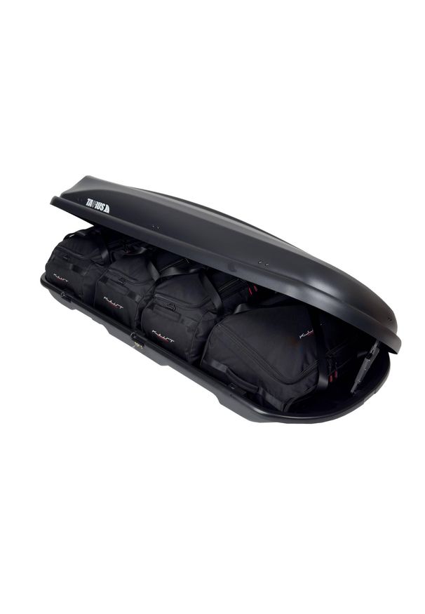 KJUST - Torby Do Boksu Dachowego Taurus Xtreme Ii 450 4Szt Kjust. Kolor: czarny. Styl: sportowy