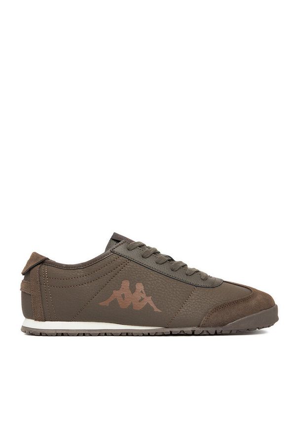 Sneakersy Kappa. Kolor: brązowy