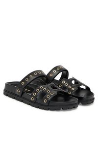Guess Klapki FLPFAS ELE03 Czarny. Kolor: czarny. Materiał: skóra #3