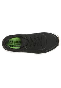 skechers - Buty na co dzień młodzieżowe SKECHERS UNO STAND ON AIR skóra. Okazja: na co dzień. Kolor: czarny. Materiał: skóra. Model: Skechers Sport. Sport: turystyka piesza