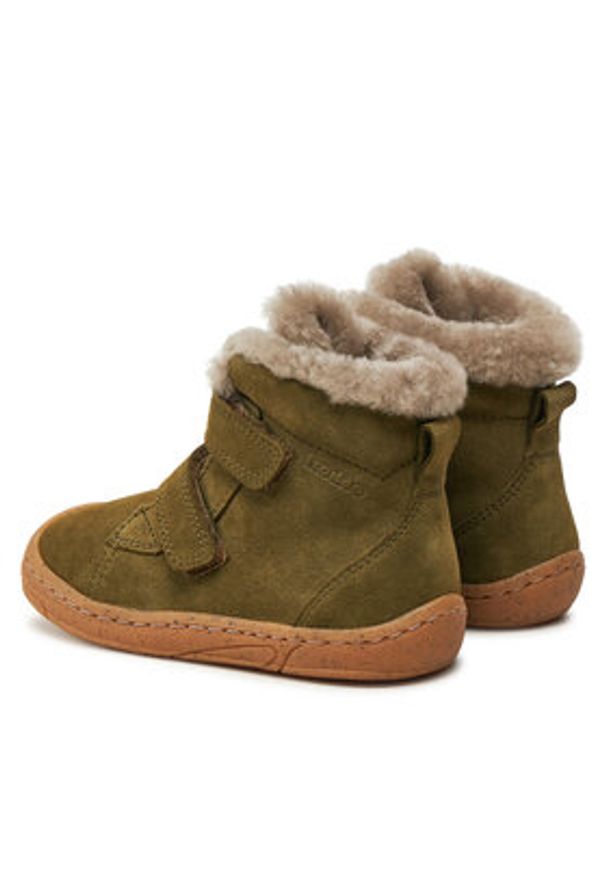 Froddo Kozaki Minni Suede G2110141-3 S Zielony. Kolor: zielony. Materiał: zamsz, skóra