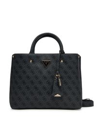 Guess Torebka Meridian II HWSG69 74060 Szary. Kolor: szary. Materiał: skórzane