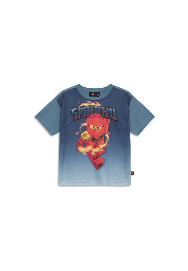 Koszulka Dziecięca LEGO Ninjago Taffy 307 Niebieska. Kolor: niebieski. Sezon: lato