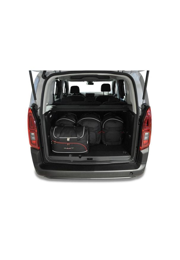 KJUST - Torby Do Bagażnika Toyota Proace City Verso 2019+ 5Szt Kjust. Kolor: czarny. Styl: sportowy