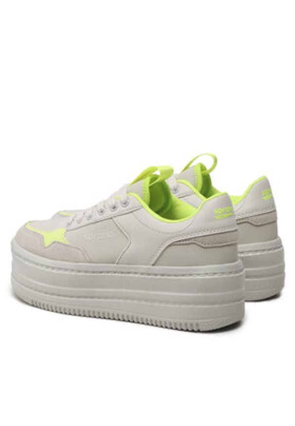 Sprandi Sneakersy WP40-22168Y Szary. Kolor: szary. Materiał: skóra