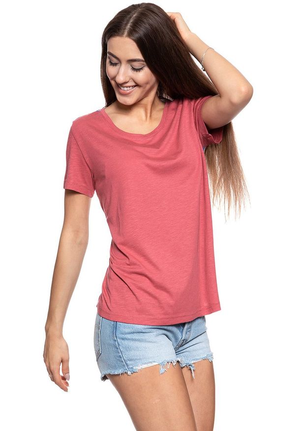 Mustang - MUSTANG T SHIRT DAMSKI Alice Fabric Mix 1009451 8271. Wzór: kwiaty