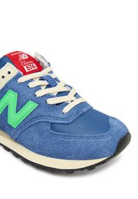 New Balance Sneakersy U574BSC W Niebieski. Kolor: niebieski. Materiał: zamsz, skóra. Model: New Balance 574 #6