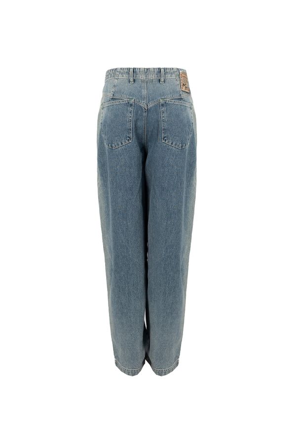 Diesel Jeansy | A023580-CBBL | Kobieta | Niebieski. Okazja: na co dzień. Stan: podwyższony. Kolor: niebieski. Wzór: aplikacja. Sezon: lato. Styl: elegancki, casual