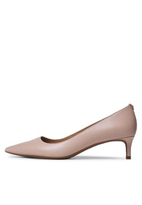 MICHAEL Michael Kors Czółenka Alina Flex 40R3ALMP1L Beżowy. Kolor: beżowy. Materiał: skóra