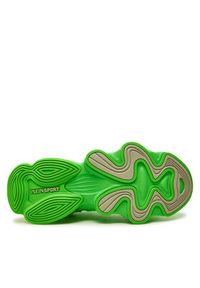 Plein Sport Sneakersy SADS USC0518 STE003N Zielony. Kolor: zielony. Materiał: materiał #2