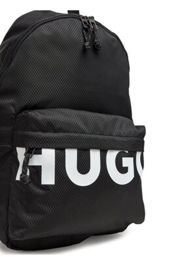 Hugo - HUGO Plecak Shaun 50541899 Czarny. Kolor: czarny. Materiał: materiał