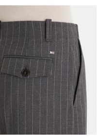 TOMMY HILFIGER - Tommy Hilfiger Spodnie materiałowe WW0WW47550 Szary Wide Leg. Kolor: szary. Materiał: wiskoza, syntetyk #5