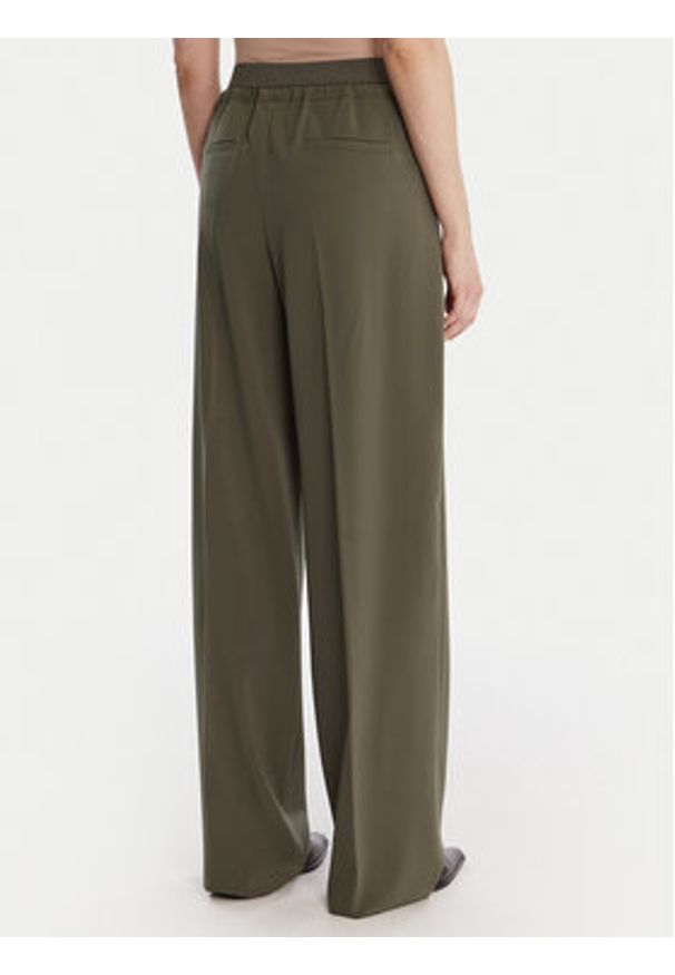 Marella Spodnie materiałowe Vanto 2523136065 Zielony Regular Fit. Kolor: zielony. Materiał: syntetyk