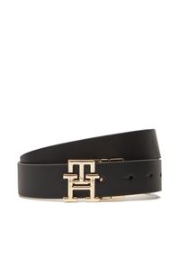 TOMMY HILFIGER - Pasek Damski Tommy Hilfiger. Kolor: czarny