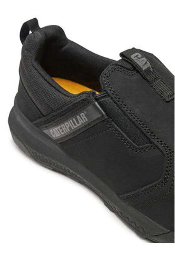 CAT Footwear Półbuty Hex Ready P726106 Czarny. Kolor: czarny. Materiał: skóra, nubuk