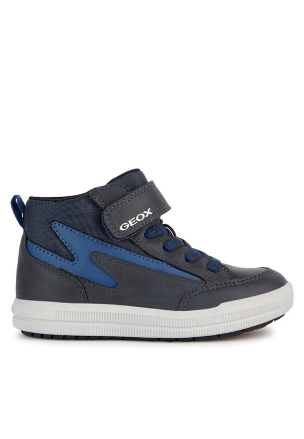 Geox Sneakersy J Arzach Boy J364AF 0MEFU C0700 D Granatowy. Kolor: niebieski. Materiał: skóra