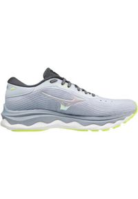 Buty do biegania damskie Mizuno J1GD210203. Kolor: niebieski. Materiał: materiał, tkanina. Szerokość cholewki: normalna