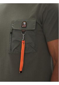 Parajumpers T-Shirt Mojave 25SMPMTSRE07 Zielony Regular Fit. Kolor: zielony. Materiał: bawełna #4