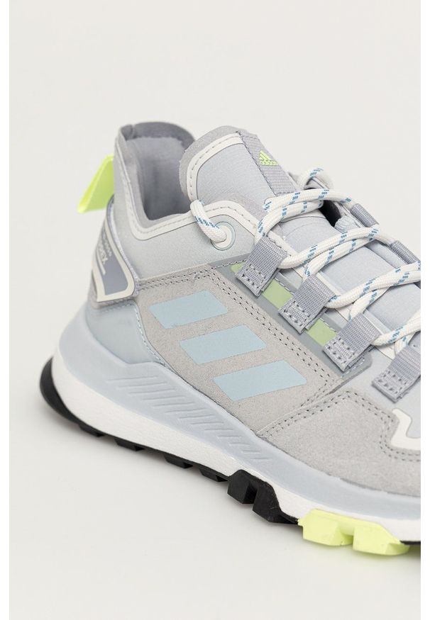 adidas Performance - Buty Terrex Hikster. Nosek buta: okrągły. Zapięcie: sznurówki. Kolor: szary. Materiał: guma