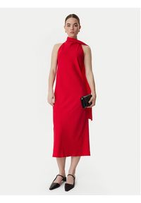 Marella Sukienka koktajlowa Ninfee 2613221083 Czerwony Regular Fit. Kolor: czerwony. Materiał: syntetyk. Styl: wizytowy #3