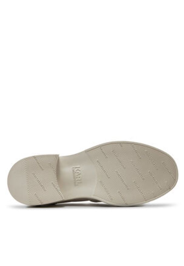 Karl Lagerfeld - KARL LAGERFELD Lordsy KL41210 Biały. Kolor: biały. Materiał: skóra