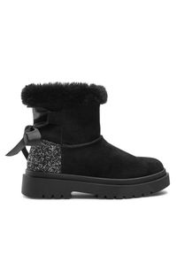 DeeZee Botki CS5592-23 Czarny. Kolor: czarny. Materiał: materiał