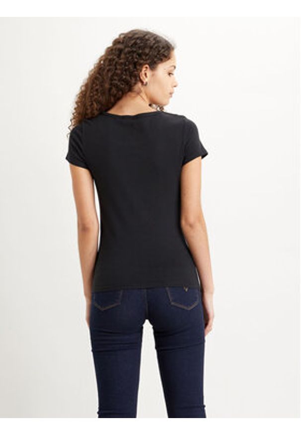 Levi's® Komplet t-shirtów The Perfect 74856-0006 Czarny Regular Fit. Kolor: czarny. Materiał: bawełna