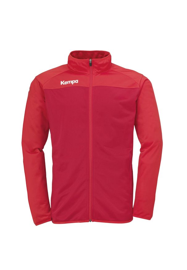 KEMPA - Bluza Kempa Prime Poly Jacket. Kolor: czerwony. Sport: piłka ręczna