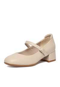 Go Soft Czółenka CEO-DBDS40913-1 Beżowy. Kolor: beżowy. Materiał: materiał #4