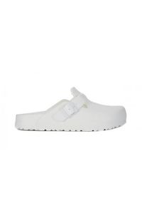 Buty do chodzenia damskie Birkenstock Boston Eva White. Kolor: wielokolorowy, biały. Materiał: materiał