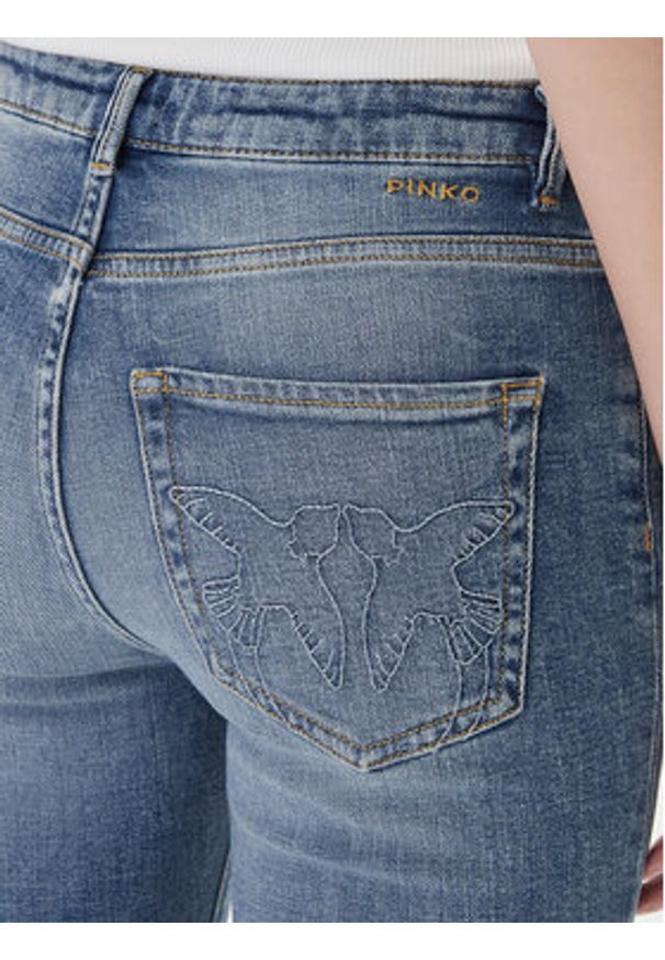 Pinko - PINKO Jeansy Sabrina 100169 A2WT Niebieski Skinny Fit. Kolor: niebieski