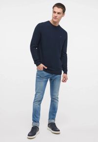 Męski Sweter Mustang Style Emil C Basic Total Eclipse 1014115 5226 #7