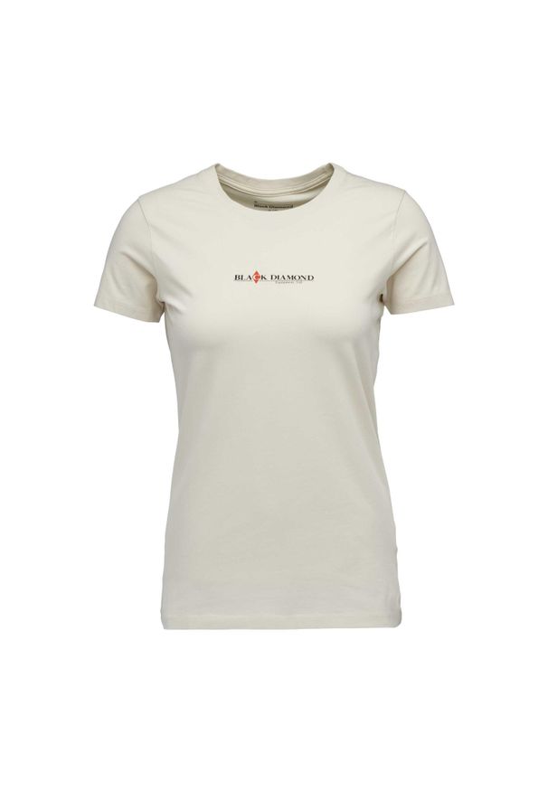 Koszulka damska Black Diamond Heritage Wordmark. Kolor: biały. Sport: wspinaczka