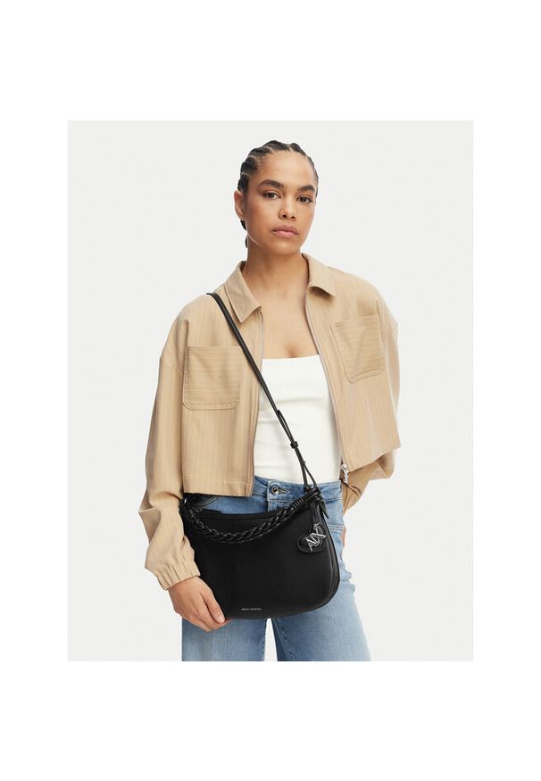 Torebka Armani Exchange. Kolor: czarny