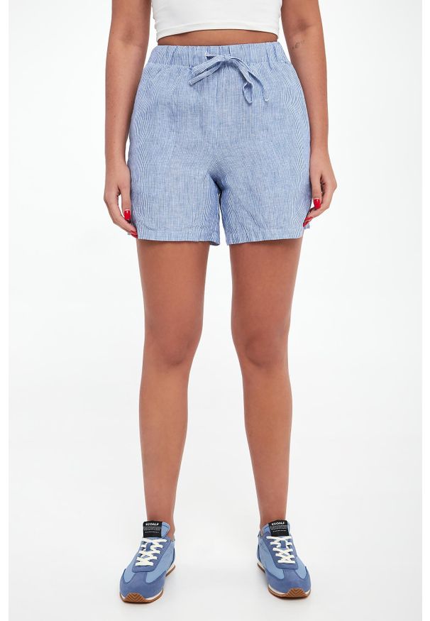 Ecoalf - Szorty damskie lniane Eras ECOALF. Materiał: len