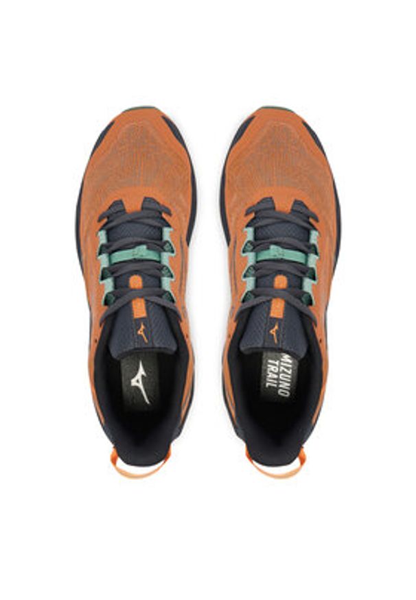 Mizuno Buty do biegania Wave Mujin 11 J1GJ2570 52 Pomarańczowy. Kolor: pomarańczowy. Materiał: materiał. Model: Mizuno Wave