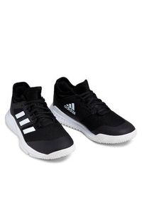 Adidas - adidas Buty Court Team Bounce W FX1804 Czarny. Kolor: czarny. Materiał: materiał #2