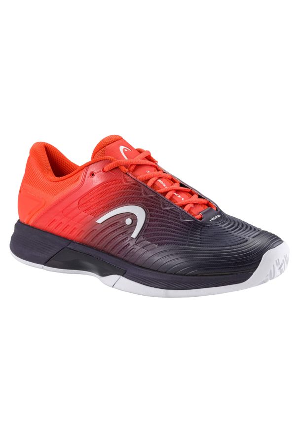 Buty do tenisa Head Revolt Pro 4.5. Kolor: czerwony, czarny, wielokolorowy. Szerokość cholewki: normalna. Sport: tenis