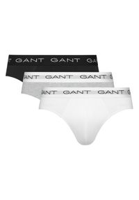 GANT - Gant Komplet 3 par slipów 900023001 Kolorowy. Materiał: bawełna. Wzór: kolorowy