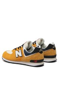 New Balance Sneakersy GC574CY1 Żółty. Kolor: żółty. Materiał: materiał. Model: New Balance 574 #6