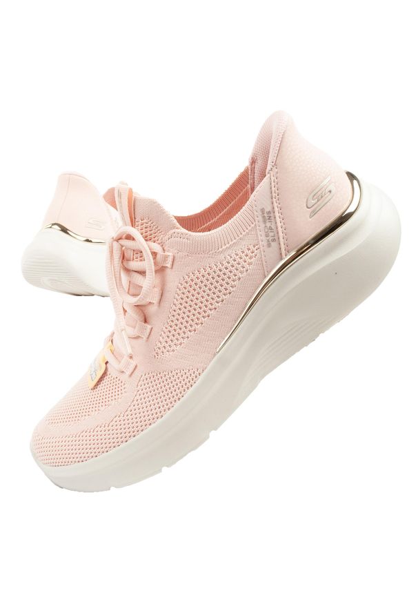 skechers - Buty sportowe damskie Skechers Bobs B Love-True Delight SLIP-INS. Kolor: różowy