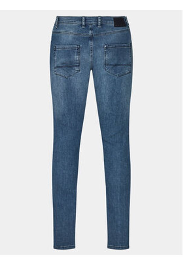Sisley Jeansy 4Y7V576L9 Niebieski Skinny Fit. Kolor: niebieski