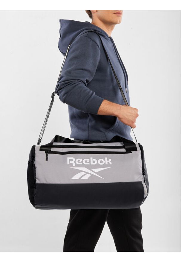 Reebok Torba sportowa RBK-034-CCC-05 Szary. Kolor: szary. Materiał: poliester