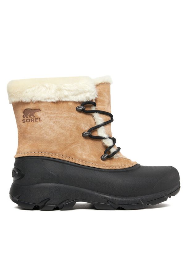 sorel - Sorel Śniegowce Snow Angel™ NL3482-234 Beżowy. Kolor: beżowy. Materiał: skóra, zamsz